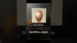 Matt The Mii As A Barbie Doll wii