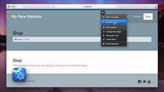 Webmate Builder How To Add A Shop App To My Website