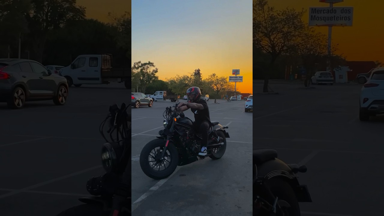 Honda Rebel 500 with Biltwell keystone bar 