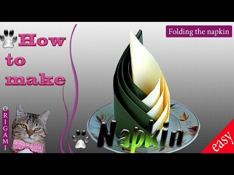 folding-the-napkin.-how-nice-to-fold-a-napkin?-table-setting