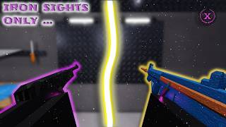 I Can ONLY Use Iron Sights… | + Archi Alive ???