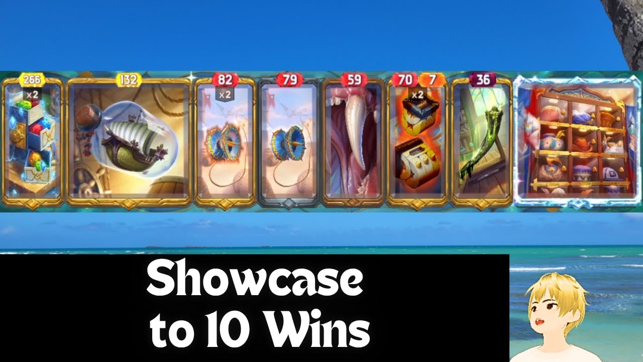 Showcase to 10 Wins- NO COMMENTARY - Showcase Build - The Bazaar