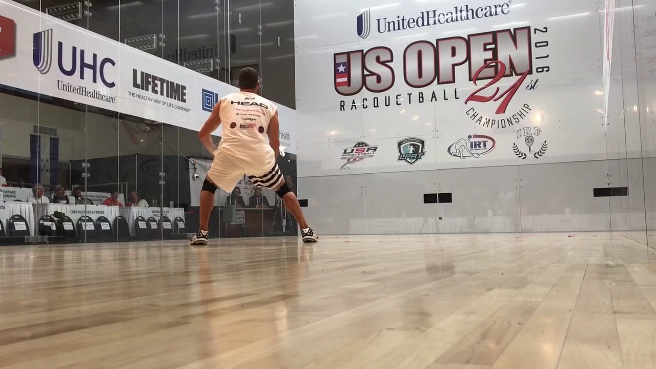 2016 US OPEN Racquetball Championships Kane Waselenchuk vs Rocky