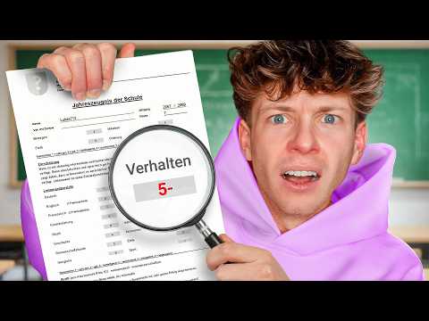 Das SCHLECHTESTE Zeugnis was ich JEMALS gesehen habe! 😭 (Ich reagiere auf eure Zeugnisse)