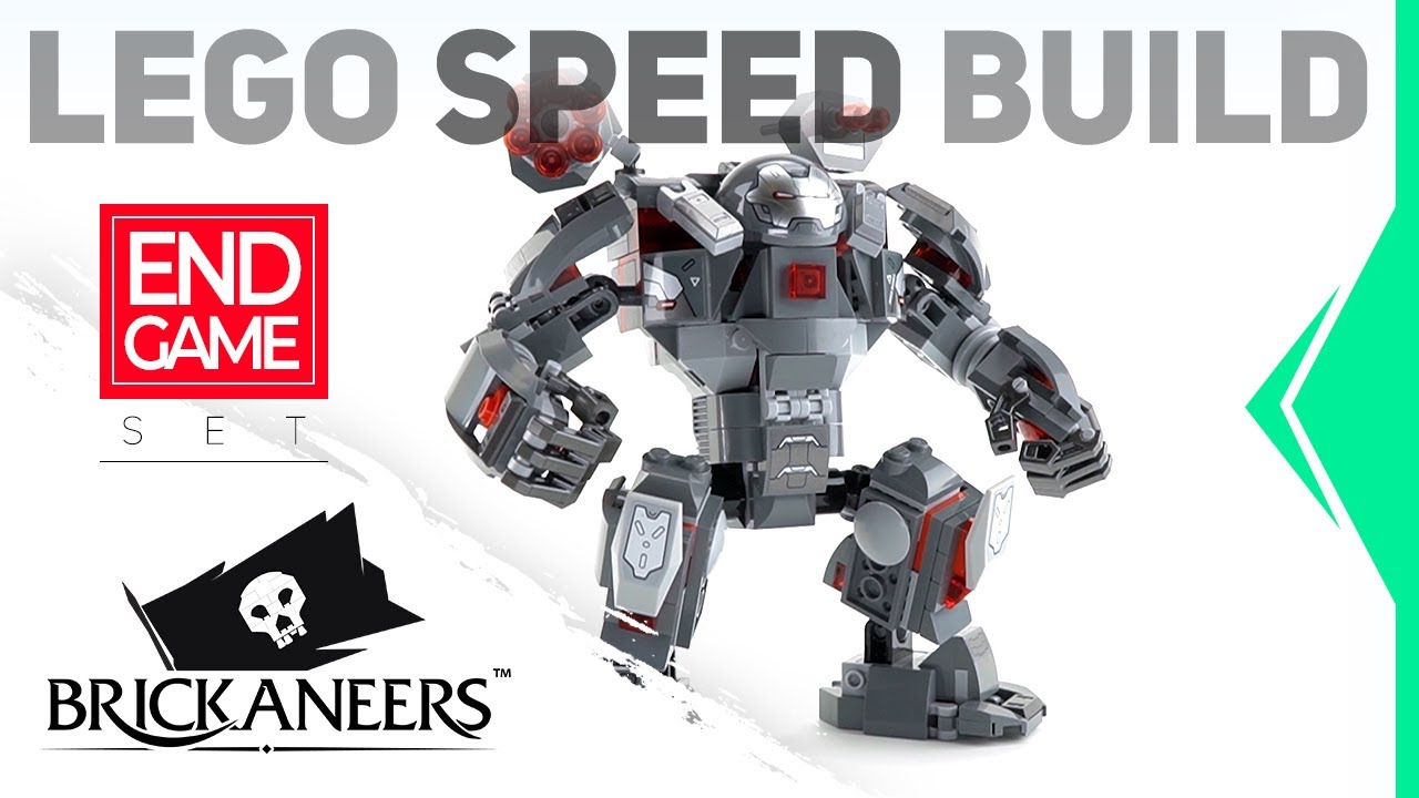 LEGO War Machine Buster SPEED Build 76124 YouTube