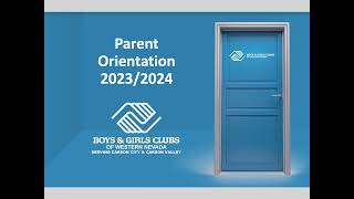 Parent Orientation 2023
