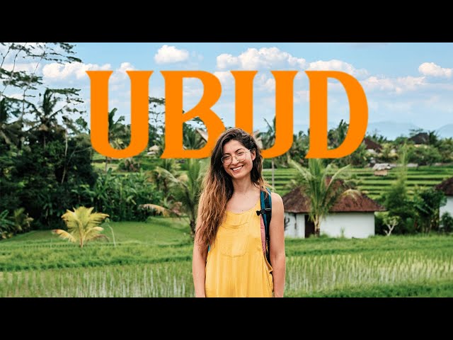 Travel vlog - 4-days in Ubud (The Cultural Hub of Bali, Indonesia)