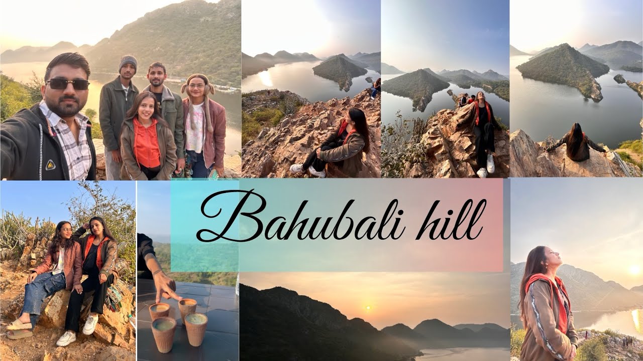 Finally visited Bahubali hill with my siblings | Sunrise | Udaipur’s hidden gem🌄 