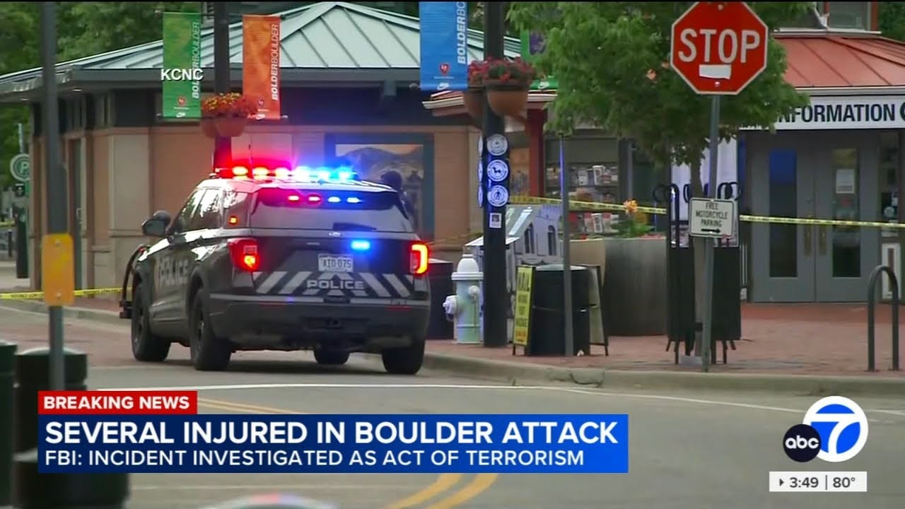 Multiple people injured in 'act of terror' at Colorado pedestrian mall, FBI says