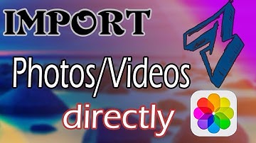 How to import photos and videos directly to camera roll in iPhone/iPad and in any iOS- Tutorial.