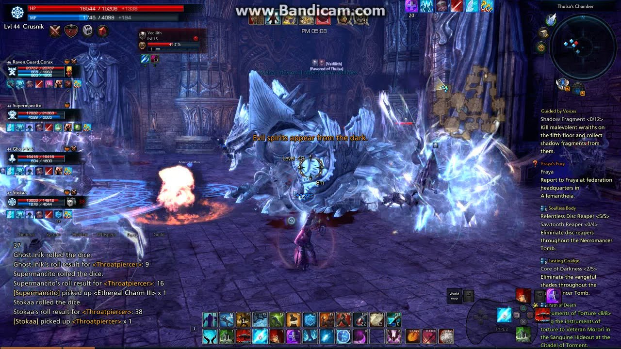 TERA Necromancer's Tomb Optional Boss