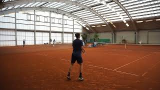 College Tennis Recruiting Video - Unedited Points - Fall 2022 - Friedrich Ludwig
