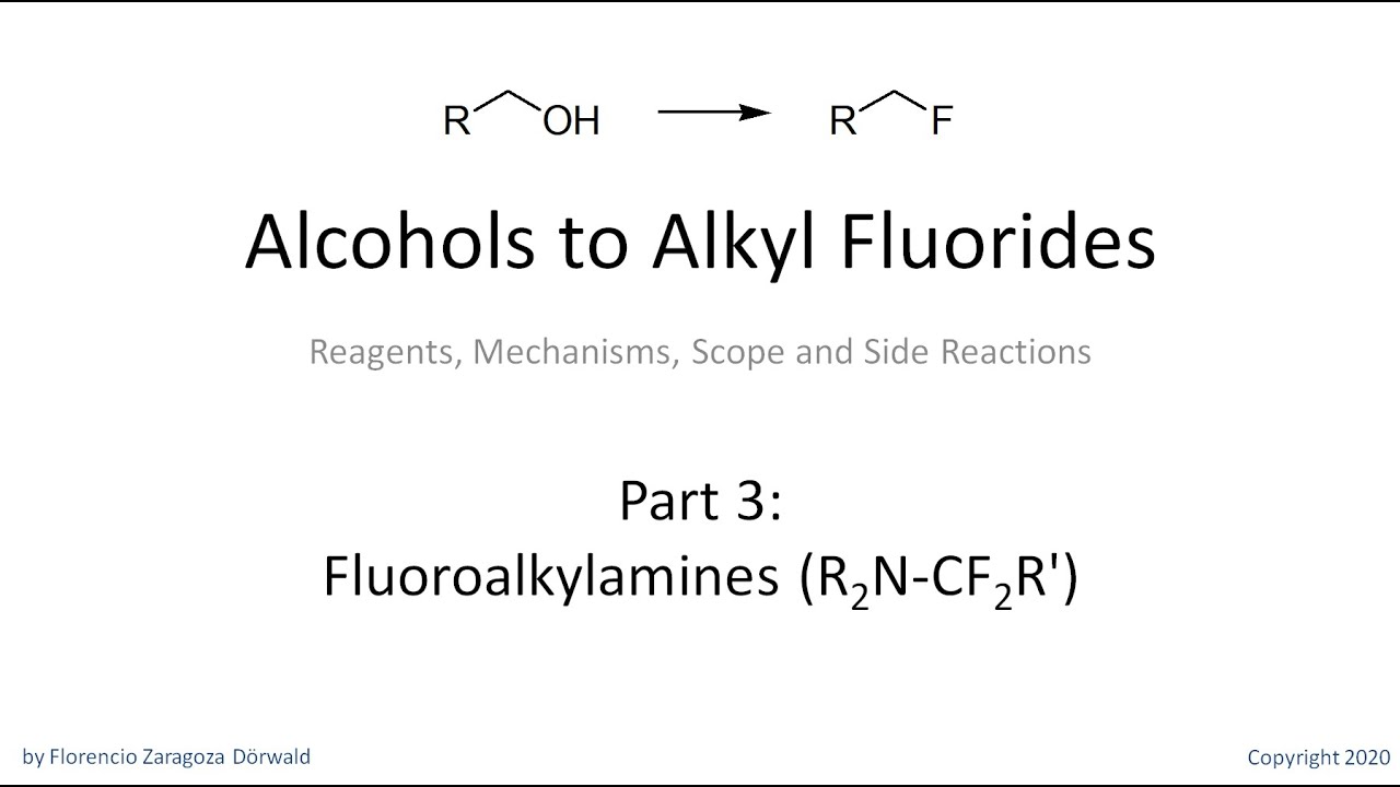 Alcohols to Alkyl Fluorides, Part 3: Fluoroalkylamines