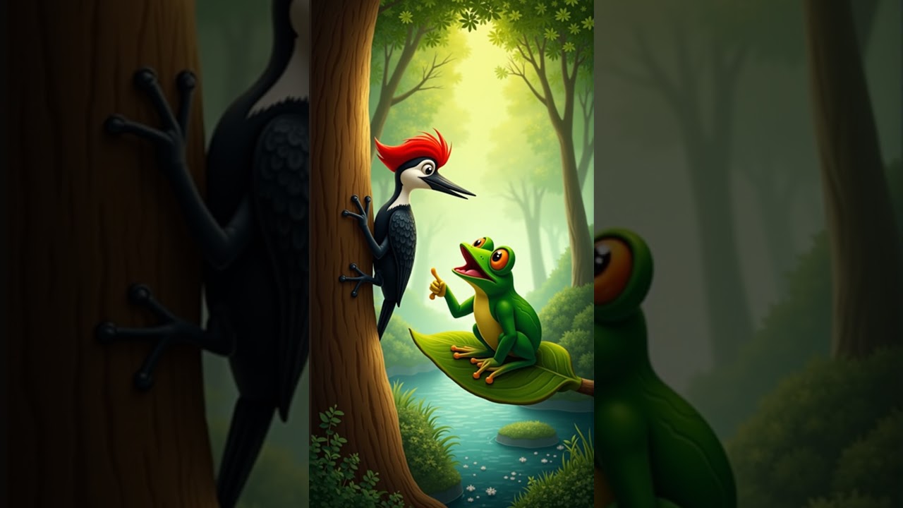 Teamwork Saves the Day: Heartwarming Animal Story for Kids 