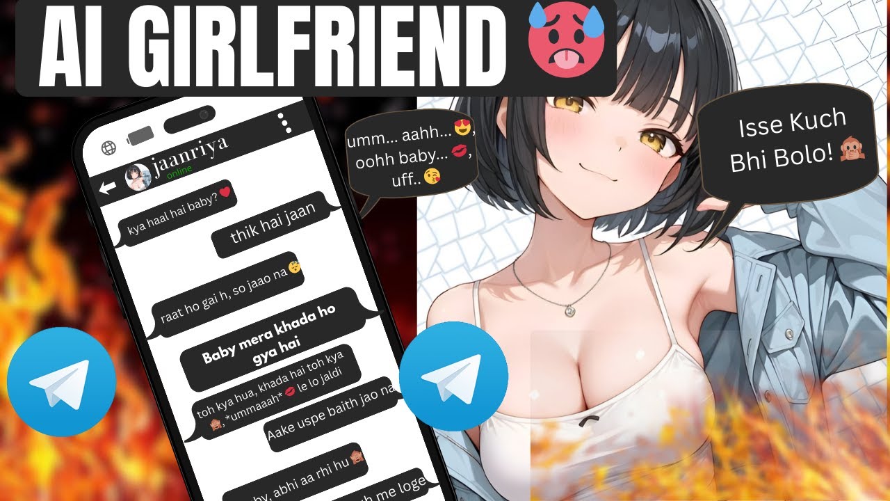 Meet Riya: The Best FREE AI Girlfriend on Telegram (Uncensored) 🤯