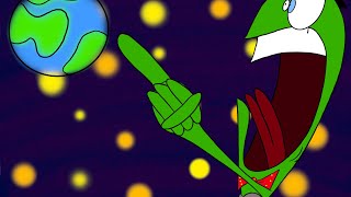 Blobby’s stuck on the Moon!