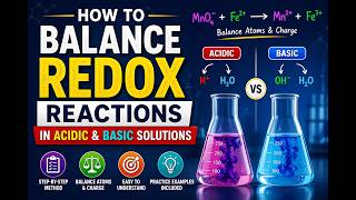 Balance Any Redox Reaction in Acidic or Basic Solution in Minutes!