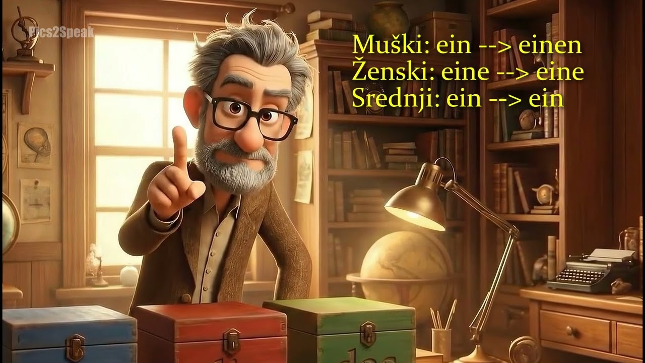 Lekcija 2b: Nemački Članovi: Kada se koristi EIN, a kada DER?