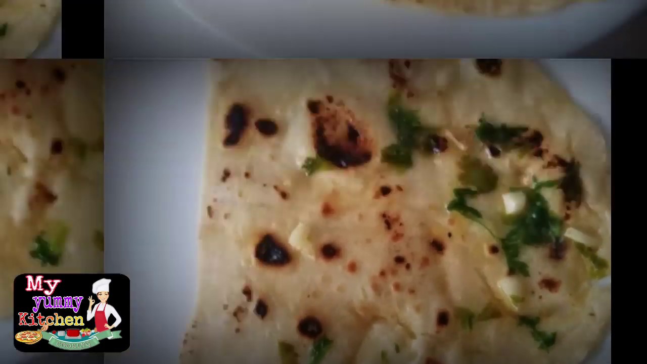Butter Naan & Garlic Butter Naan Recipe in Telugu YouTube