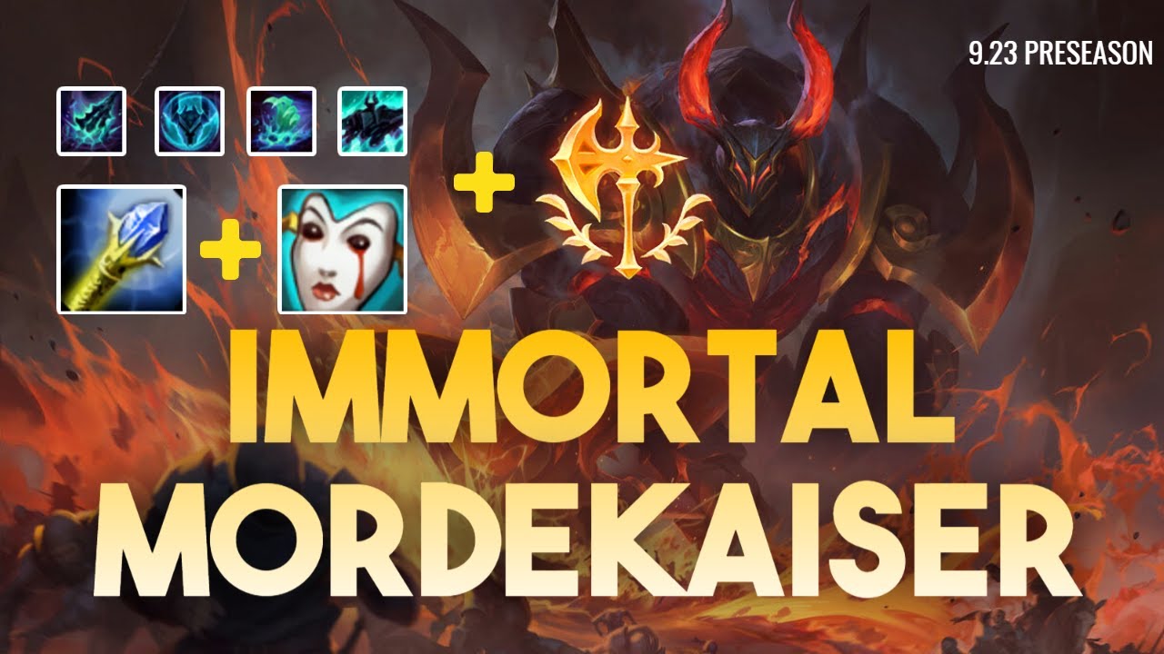 CONQUEROR MORDE IS IMMORTAL - PATCH 9.23 PRESEASON - LEAGUE OF LEGENDS