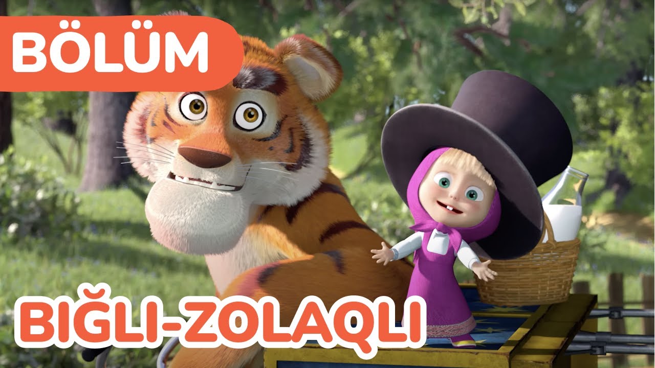 Maşa və Ayı 🚪🔔 Bığlı-zolaqlı 😊 (Bölüm 20)