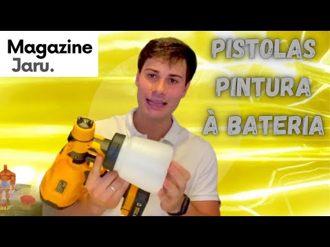 Vídeo: Pistolas De Pulverização Sem Fio: Pistolas De Pulverização Movidas A Bateria De Ryobi, DeWalt E Bort, Classificações De Pistola Elétrica