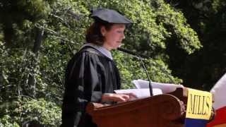 Mills College 2013 Commencement: Holly Gordon