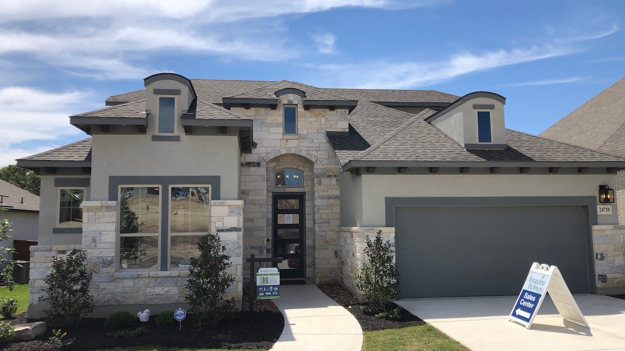 Imagine Homes Tour, Madera at Cibolo Canyons subdivision, San Antonio