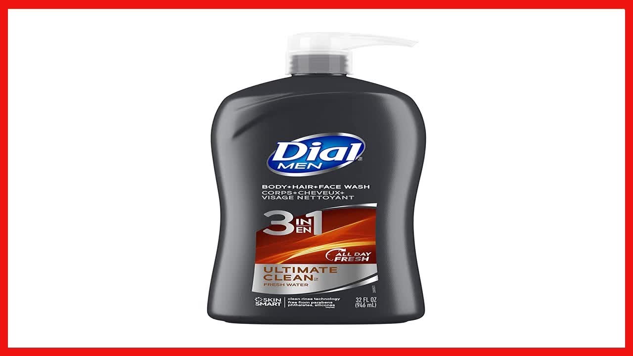 Great product Dial Men 3in1 Body, Hair and Face Wash, Ultimate Clean