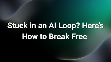 Stuck in an AI Loop? Here’s How to Break Free 🚀
