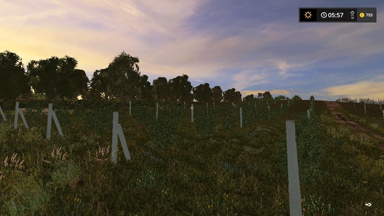 Карта зеленая долина для фс 17