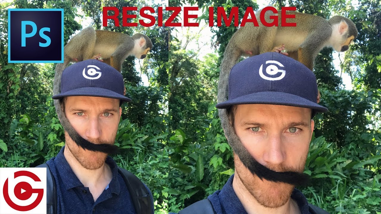 How To RESIZE An IMAGE In Photoshop - YouTube