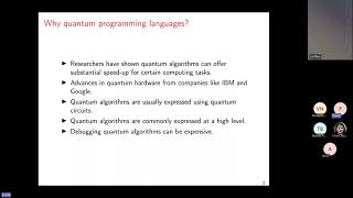 Designing Quantum Programming Languages with Types