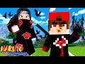 Minecraft - Who's Your Family?  O FILHO DE ITACHI UCHIHA ! AKATSUKI