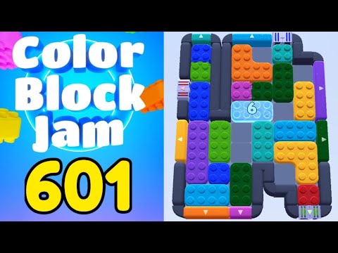Color Block Jam Level 601 Solution