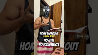 The Best 6-Day Home Workout Split 🔥
