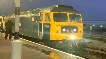 GBRf Class 47+SWR 701 Entering Eastleigh