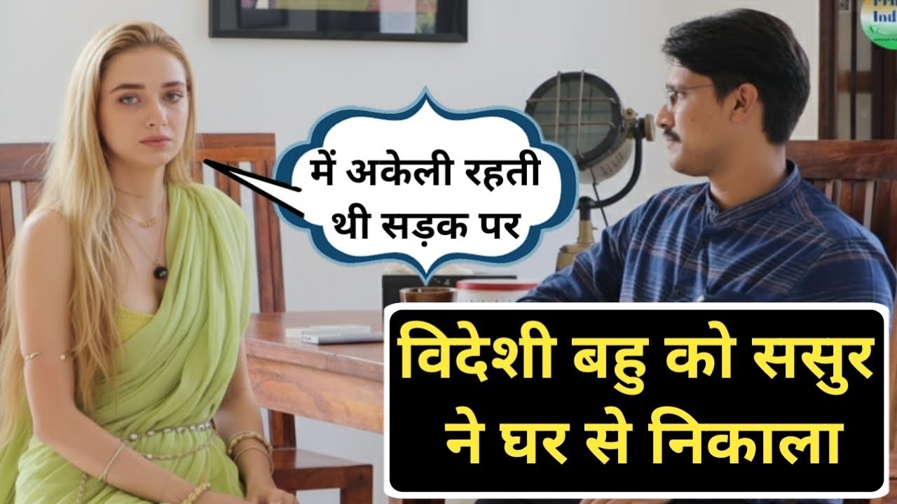 विदेशी बहु को नहीं अपनाया इंडियन ससुर ने।