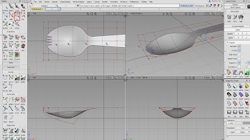 Alias Studio modeling - spoon [sini]