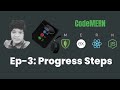 Progress Steps | HTML, CSS &amp; JavaScript Project(Step Functionality )
