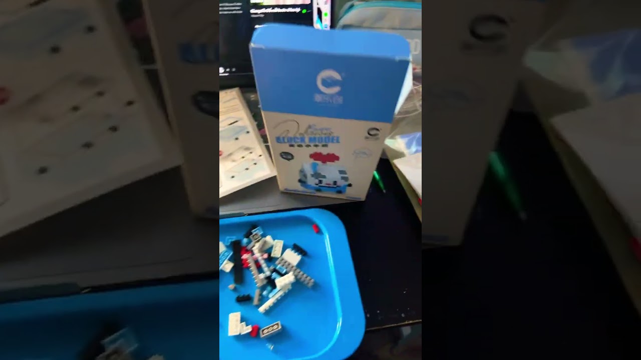Try Lego-like block model toy from China
