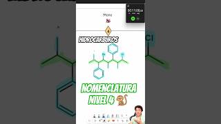 Nivel 4: ¿Puedes nombrar este hidrocarburo? 🐒 (halógenos + orden alfabético)