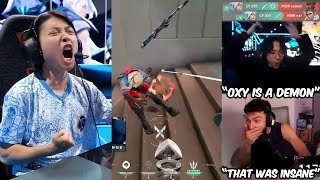 Tarik & TenZ Reacts To C9 OXY Insane ACE Against MIBR In VCT