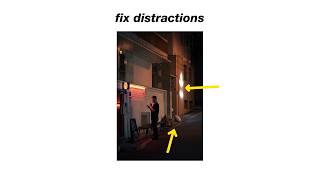 Crop Out Clutter to Isolate Subject