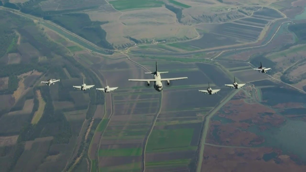 NATO Air Policing mission Romania - YouTube