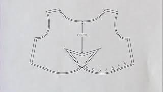 Pattern Making Part 6 Intersecting dart design variations