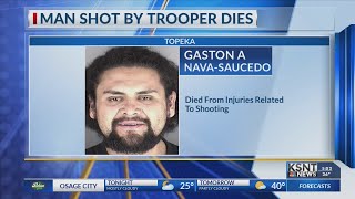 Topeka man shot by Kansas Highway Patrol trooper dies