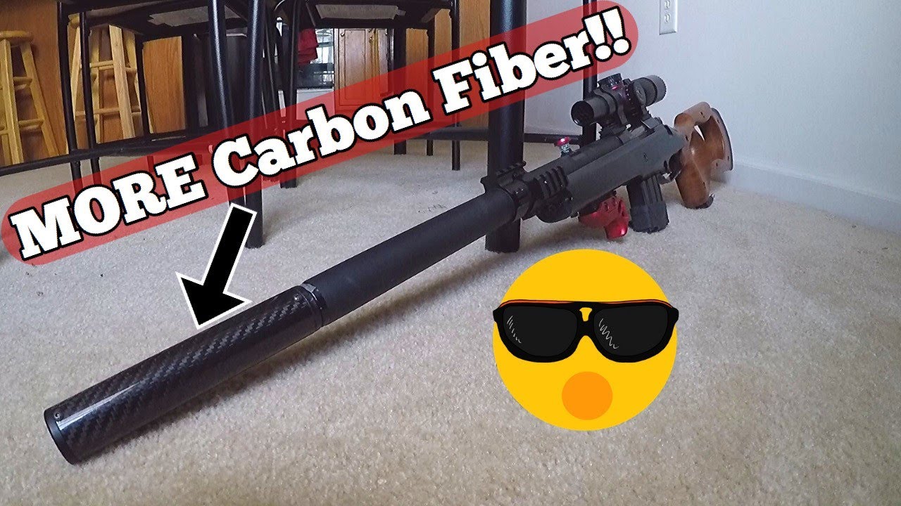 Carbon Fiber Suppressor Airsoft DIY Guide YouTube