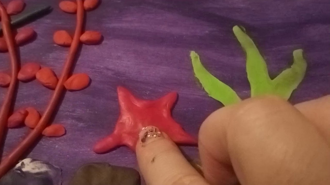 "Подводный мир". Пластилинография в старшей группе