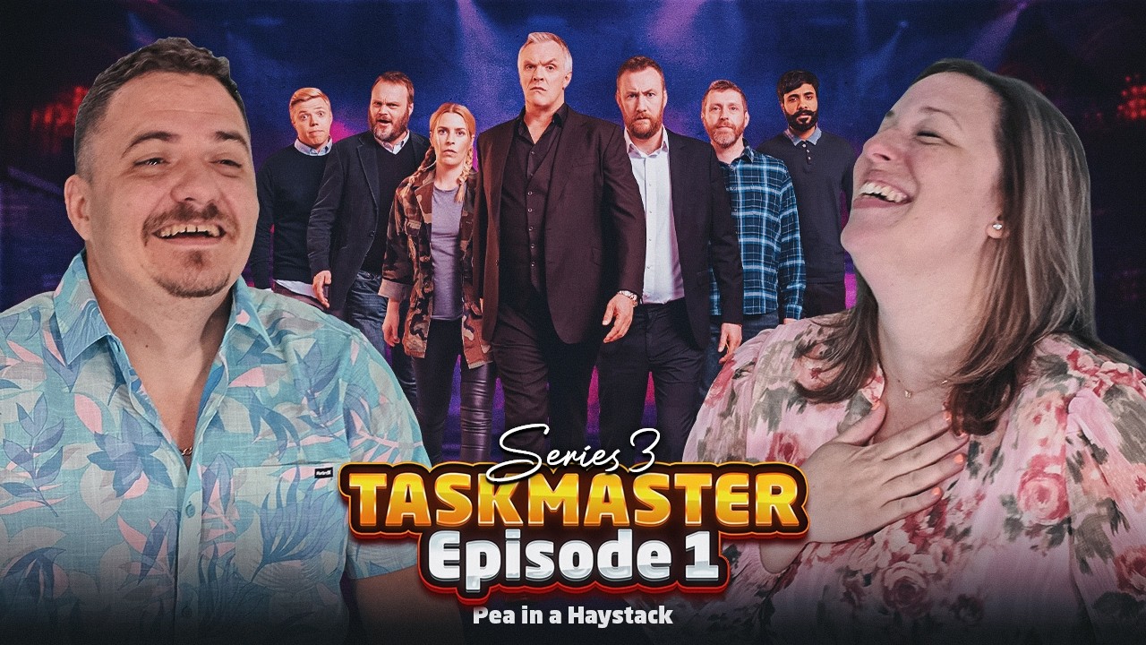 IT'S AL MURRAY!!! ⛄ Americans React to Taskmaster S3E1 'Pea in a Haystack'